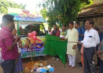 ବୈପାରିଗୁଡା ଠାରେ କୃଷି ଭିତ୍ତିିକ ସଚେତନତା ରଥ ପରିକ୍ରମାର ଶୁଭାରମ୍ଭ
