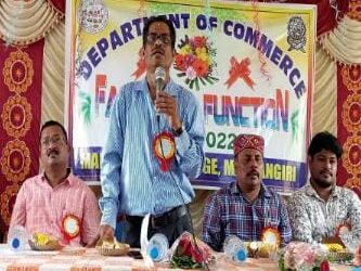 ମାଲକାନଗିରି ମହାବିଦ୍ୟାଳୟ : ଯୁକ୍ତ ୩ ଛାତ୍ର ଛାତ୍ରୀ ଓ ଯୁକ୍ତ ୨ ଶେଷ ବର୍ଷ ଛାତ୍ର ଛାତ୍ରୀଙ୍କୁ ନେଇ – ବିଦାୟକାଳୀନ ସମ୍ବର୍ଦ୍ଧନା