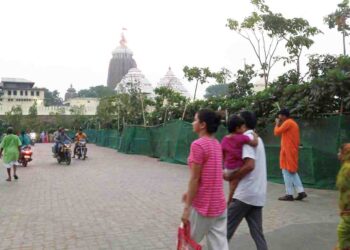 ଶ୍ରୀମନ୍ଦିରର ସୌନ୍ଦର୍ଯ୍ୟକରଣ ବୃଦ୍ଧି କରୁଥିବା ପ୍ରକଳ୍ପ ପାଲଟିଛି – ଅପରାଧ ର ଗନ୍ତା ଘର