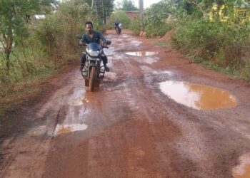 ମୟୂରଝାଲିଆ ରାସ୍ତା ଅବସ୍ଥା ଶୋଚନୀୟ – ବଢୁଛି ଅସନ୍ତୋଷ