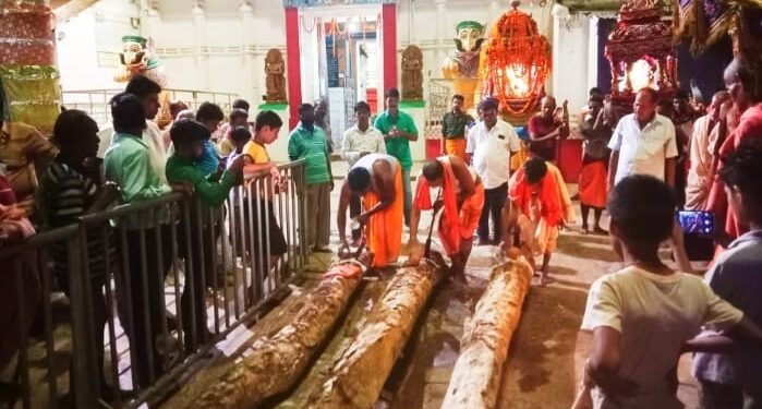 ରଣପୁର ଶ୍ରୀଜଗନ୍ନାଥଙ୍କ ଅକ୍ଷୟ ତୃତୀୟାରେ ୩ ରଥର କାଠ ଅନୁକୂଳ : ମହାପ୍ରଭୁଙ୍କର ଚନ୍ଦନ ଯାତ୍ରା ଆରମ୍ଭ