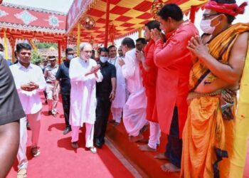 ତାରା ତାରିଣୀ ପୀଠ ରେ ଭକ୍ତି ମୟ ପରିବେଶ ପ୍ରତିଷ୍ଠା ହେଲା – ମାଙ୍କ ନୂତନ ଭବ୍ୟ ମନ୍ଦିର