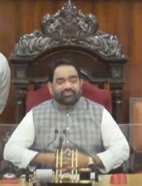 ଆସନ୍ତା ବଜେଟ୍‌ ଅଧିବେଶନ ନେଇ ସର୍ବଦଳୀୟ ବୈଠକ ଜୁନ ୨୯ରେ : ବାଚସ୍ପତି