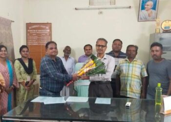 ଗଜପତି ଜିଲ୍ଲାର ନୂତନ ଉଦ୍ୟାନ କୃଷି ଉପ ନିର୍ଦ୍ଦେଶକ ଡକ୍ଟର ସୁଶାନ୍ତ କୁମାର ଦାସଙ୍କ ଦାୟିତ୍ୱ ଗ୍ରହଣ