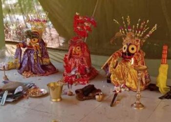 ସିରିପେଟା ଜଗନ୍ନାଥ ମନ୍ଦିରରେ ଦେବସ୍ନାନ