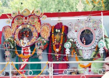 ରଣପୁରରେ ପବିତ୍ର ସ୍ନାନ ପୂର୍ଣ୍ଣିମା ଅବସରରେ : ସ୍ନାନବେଦୀରେ ଚତୁର୍ଦ୍ଧାମୂର୍ତ୍ତିଙ୍କ ଦର୍ଶନ