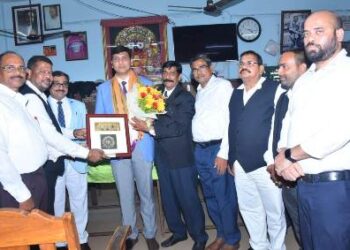 ନୂତନ ଖୋର୍ଦ୍ଧା ଜିଲ୍ଲା ଦୌରାଜଜ୍‌ଙ୍କୁ ଭୁବନେଶ୍ୱର ଓକିଲ ସଂଘ ତରଫରୁ ସ୍ୱାଗତ ସମ୍ବର୍ଦ୍ଧନା