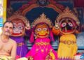 ବୈପାରିଗୁଡା ଠାରେ ଶହଶହ ଭକ୍ତ ଦେଖିଲେ ଚତୁର୍ଦ୍ଧାମୂର୍ତିଙ୍କ ସୁନାବେଶ ବେଶ ବହୁ ସ୍ଥାନରୁ ଭକ୍ତଙ୍କ ସମାଗମ