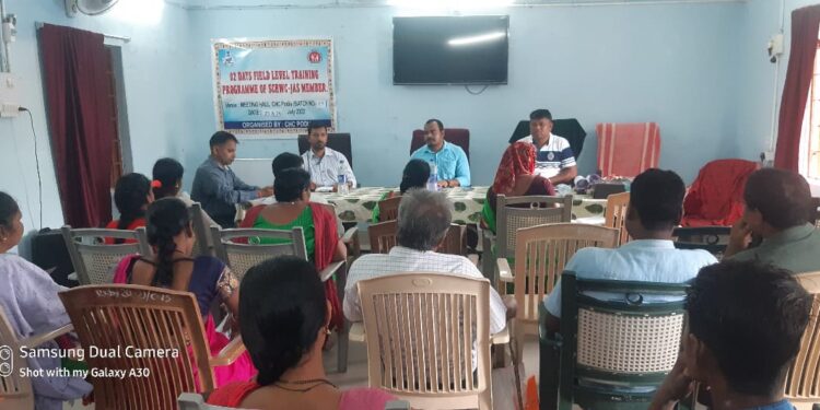 ପଡିଆ : ଗୋଷ୍ଠୀ ସ୍ବାସ୍ଥ୍ୟ କେନ୍ଦ୍ର ଆନୁକୁଲ୍ୟରେ – ଜନ ଆରୋଗ୍ୟ ସମିତି ସଦସ୍ୟମାନଙ୍କର ତାଲିମ ଶିବିର