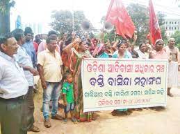 ବିନା ଥଇଥାନରେ ବିଡ଼ାନାସୀ ନୂଆସାହିଠାରେ ଦମନମୂଳକ ଭାବେ ବସ୍ତି ଉଚ୍ଛେଦ