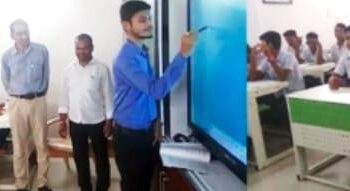 ମହେନ୍ଦ୍ରଗିରି (ପୌର) ସରକାରୀ ଉଚ୍ଚ ବିଦ୍ୟାଳୟରେ ସହକାରୀ ଜିଲ୍ଲାପାଳଙ୍କ ଶିକ୍ଷାଦାନ