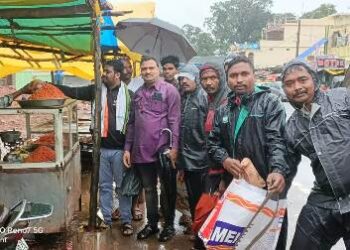 ସ୍ବାଧୀନତାର ଅମୃତ ମହୋତ୍ସବ ଉପଲକ୍ଷେ ବିଜେପି ସଙ୍ଗଠନ ପକ୍ଷରୁ ରନ୍ଧାଖାଦ୍ୟ ବଣ୍ଟନ