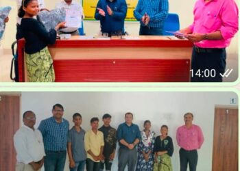 ପ୍ରାକୃତିକ ଦୁର୍ବିପାକ ଓ ଦୈବ ଦୁର୍ବିପାକରେ ପିତା ମାତାଙ୍କୁ ହରାଇ ଅନାଥ ହୋଇଥିବା ୫ଜଣ ପିଲାଙ୍କୁ – ସମ୍ମାନିତ କଲେ ଜିଲ୍ଲାପାଳ