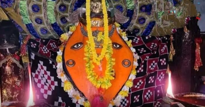 ନୂଆଁଖାଇ ପାଇଁ ମାଁ ଙ୍କ ପୀଠରେ ପହଞ୍ଚିଲା ନୂଆଁ ଧାନ