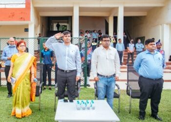 କ୍ରୀଡା ଓ ଯୁବସେବା ବିଭାଗ ପକ୍ଷରୁ ୭୬ ତମ ସ୍ୱାଧୀନତା ଦିବସ ପାଳିତ