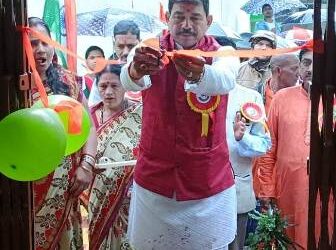 ସ୍ୱାଧୀନତା ଦିବସ ଅବସରରେ ମିଶନ ଶକ୍ତି କାଫେ ଉଦଘାଟନ କଲେ ବ୍ଳକ ଅଧ୍ୟକ୍ଷ