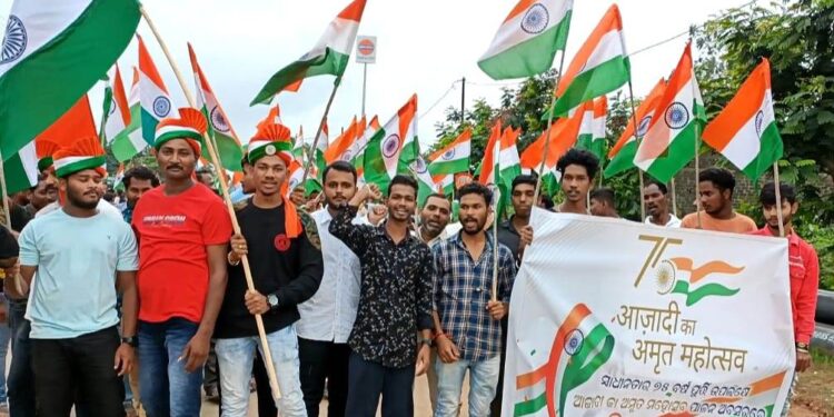 ବୈପାରିଗୁଡା ବିଜେପି ଦଳ ପକ୍ଷରୁ ହର ଘର ତ୍ରିରଙ୍ଗା ଅଭିଯାନ କାର୍ଯ୍ୟକ୍ରମ ଅନୁଷ୍ଟିତ