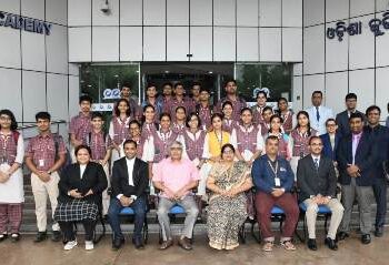 The High Court of Orissa has on 10th September organized a visit of twenty five students from D.A.V Public School