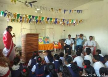 ସରସ୍ଵତୀ ଶିଶୁ ମନ୍ଦିରରେ ଗୁରୁ ଦିବସ ପାଳିତ