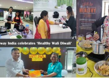 ଆମୱେ ଇଣ୍ଡିଆ ପାଳନ କରୁଛି ‘ହେଲ୍‍ଦି ୱାଲି ଦିୱାଲି’- ଭିତରେ, ବାହାରେ ଏବଂ ଚତୁର୍ପାଶ୍ୱର୍ରେ ଉତ୍ତମ ସ୍ୱାସ୍ଥ୍ୟର ଗୁରୁତ୍ୱକୁ ପ୍ରୋତ୍ସାହିତ କରୁଛି