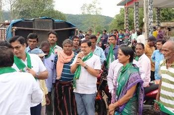 ନୂଆଗାଁ ପଞ୍ଚାୟତରେ ବିଜୁ ଜନତା ଦଳ ର ବିଶାଳ ଜନ ସମ୍ପର୍କ ପଦଯାତ୍ରା