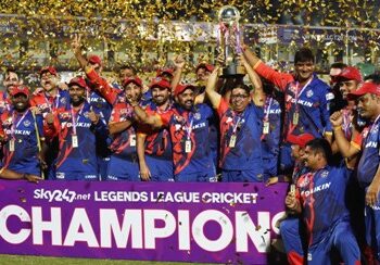 ଲିଜେଣ୍ଡ୍‌ସ ଲିଗ୍ କ୍ରିକେଟ୍‌  ଇଣ୍ଡିଆ କ୍ୟାପିଟାଲ୍ସକୁ ଚାମ୍ପିଅନ୍ ମୁକୁଟ