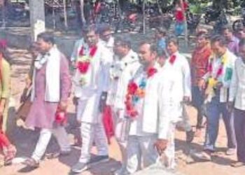 ଉଣ୍ଡୁକୋଣ୍ଡା ଗ୍ରାମ ପଞ୍ଚାୟତ ଠାରେ : ଜାତୀୟ କଂଗ୍ରେସ ଦଳ ପକ୍ଷରୁ ଭାରତ ଯୋଡ ପଦଯାତ୍ରା ଅନୁଷ୍ଠିତ