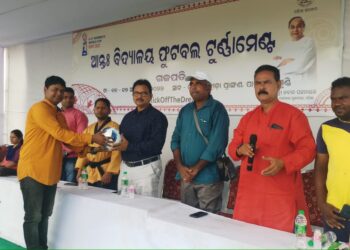 ପଞ୍ଚମ ଦିବସ ରେ ଗଜପତି ଜିଲ୍ଲା ସ୍ତରୀୟ ଆନ୍ତଃବିଦୟାଳୟ ଫୁଟବଲ୍ ଟୁର୍ଣ୍ଣାମେଣ୍ଟ ସେମି ଫାଇନାଲ
