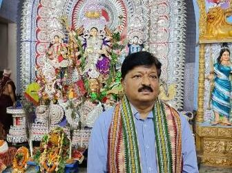 କଟକ କଲେଜଛକ ପୂଜା ପ୍ରତିଷ୍ଠାନ ନବନିର୍ମିତ ଚାନ୍ଦିମେଢ଼ ପରିଦର୍ଶନ କଲେ ପୁର୍ବତନ ମନ୍ତ୍ରୀ ତଥା ମାହାଙ୍ଗା ବିଧାୟକ ଶ୍ରୀଯୁକ୍ତ ପ୍ରତାପ ଜେନା