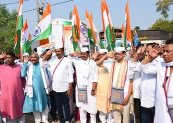 ଭାରତ ଯୋଡ଼ ଓଡ଼ିଶା ପରିବର୍ତନ ଯାତ୍ରା ନବମ ଦିନରେ ମୟୁରଭଞ୍ଜ ଜିଲ୍ଲାକୁ ପ୍ରବେଶ କଲା ଭାରତ ଯୋଡ଼ ଓଡ଼ିଶା ପରିବର୍ତନ ଯାତ୍ରା : ବାଲେଶ୍ୱର ସହରରେ ବିପୁଳ ଜନସମାଗମ ଓ ଜନସମର୍ଥନ ପାଇଲା