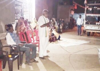 କଂଗ୍ରେସ ପ୍ରାର୍ଥୀ ସତ୍ୟ ଭୂଷଣ ସାହୁ ଙ୍କ ମାରାଥନ ପ୍ରଚାର : ବୟସ ହାର ମାନୁଛି ତାଙ୍କ ପାଖରେ