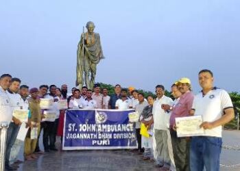 ସେଣ୍ଟଜନ ଆମ୍ବୁଲାନ୍ସ ଜଗନ୍ନାଥଧାମର ସ୍ବତନ୍ତ୍ର ଉତ୍ସବ ଅନୁଷ୍ଠିତ