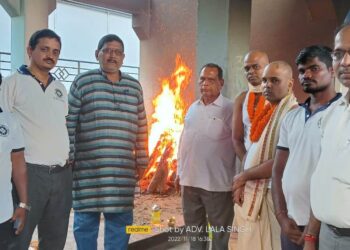 କହ୍ନେୟାଲାଲଙ୍କ ସ୍ବର୍ଗଦ୍ବାର ରେ ଅନ୍ତିମ ସଂସ୍କାର