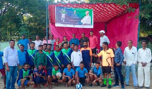 ପଞ୍ଚାୟତ ସ୍ତରୀୟ ଭଲିବଲ୍ ଓ ଫୁଟବଲ ମ୍ୟାଚ ଅନୁଷ୍ଠିତ