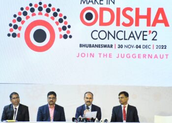 ମେକ୍‌-ଇନ୍‌-ଓଡ଼ିଶା କନ୍‌କ୍ଲେଭରେ ୭,୨୬,୧୨୮.୪୫ କୋଟିର ନିବେଶ ପ୍ରସ୍ତାବନା : ପ୍ରମୁଖ ଶାସନ ସଚିବ ଶ୍ରୀ ଶର୍ମା ପ୍ରଥମ ଦିନରେ ୨୧ଟି ବୁଝାମଣାପତ୍ର ସ୍ୱାକ୍ଷରିତ