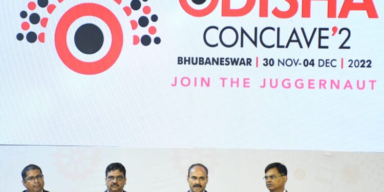 ମେକ୍‌-ଇନ୍‌-ଓଡ଼ିଶା କନ୍‌କ୍ଲେଭରେ ୭,୨୬,୧୨୮.୪୫ କୋଟିର ନିବେଶ ପ୍ରସ୍ତାବନା : ପ୍ରମୁଖ ଶାସନ ସଚିବ ଶ୍ରୀ ଶର୍ମା ପ୍ରଥମ ଦିନରେ ୨୧ଟି ବୁଝାମଣାପତ୍ର ସ୍ୱାକ୍ଷରିତ