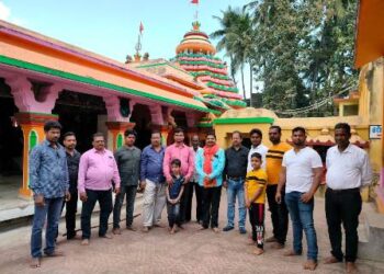 ବାଣପୁର ଜଗତ ଜନନୀ ମା ଭଗବତୀ ଙ୍କ ଦର୍ଶନ ଲାଭ କଲେ : ଓଡିଶା ରାଜ୍ୟ ଖଦି ଓ ଗ୍ରାମ୍ୟଉଦ୍ୟଗ ନିଗମ ର ଅଧ୍ୟକ୍ଷ