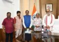 ଭୁବନେଶ୍ୱର ରାଜ ଭବନ ଠାରେ, ଓଡିଶା ର ମହାମହିମ ରାଜ୍ୟପାଳ ପ୍ରଫେସର ଡ଼. ଗଣେଶି ଲାଲ ଙ୍କ କରକମଳ ରେ ‘ମହିମା’ ଚିତ୍ର ବାନ୍ଧ କଳା ଉନ୍ମୋଚନ