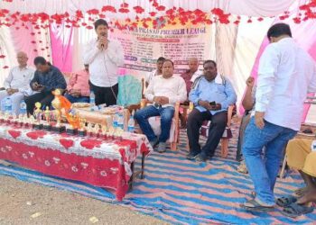 ଫାଇନାଲ ମ୍ୟାଚ୍ ରେ ଯୋଗଦେଇ ଖେଳାଳୀ ମାନଙ୍କୁ ଉତ୍ସାହିତ କଲେ – ଦଶପଲ୍ଲା ବିଧାୟକ