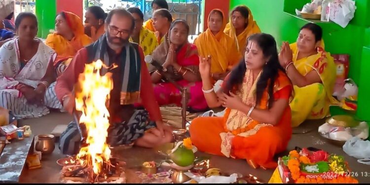 ପାରଳାଖେମୁଣ୍ଡି ମାତୃମଣ୍ଡଳୀ ଦ୍ୱାରା ଆୟୋଜିତ ଶ୍ରୀରାମଚରିତ ମାନସ ପଠନ ଓ ପ୍ରବଚନ କାର୍ଯ୍ୟକ୍ରମ ଉଦଯାପିତ