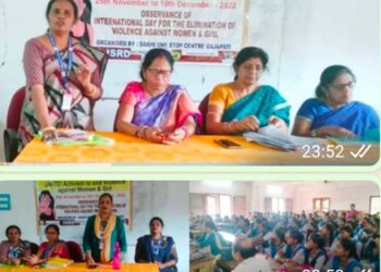 ପାରଳାଖେମୁଣ୍ଡି : ମହିଳା ଉଚ୍ଚମାଧ୍ୟମିକ ବିଦ୍ୟାଳୟରେ ”ସଖି” ୱାନ ଷ୍ଟପ୍ ସେଣ୍ଟର – ହିଂସାମୁକ୍ତ କାର୍ଯ୍ୟକ୍ରମ