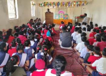 ସରସ୍ବତୀ ଶିଶୁ ବିଦ୍ୟା ମନ୍ଦିରରେ ଜାତୀୟ ଗଣିତ ଦିବସ