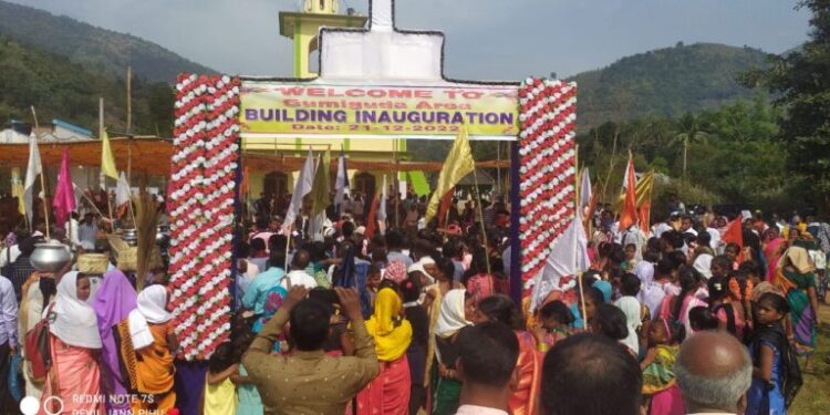 ମୋହନା ବ୍ଲକ୍ର ଚୁଡ଼ଙ୍ଗପୁର ପଞ୍ଚାୟତ ର ଗୁମିଗୁଡା ଠାରେ ଆଞ୍ଚଳିକ ଗୃହ ଉଦ୍ଘାଟନ