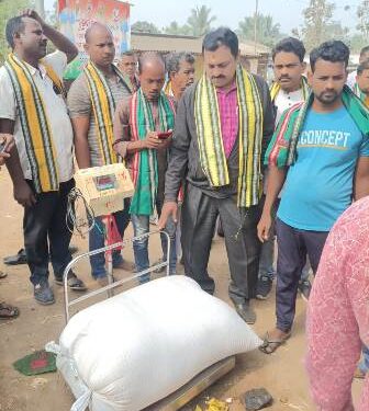 ଅସରଳା ସେବା ସମିତିରେ ଧାନ ମଣ୍ଡି ଉଦଘାଟିତ