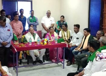 ୨୦ ଲକ୍ଷ୍ୟ ବ୍ୟୟରେ ନେଳିଆ ପଞ୍ଚାୟତ ଭବନ ର ଉଦ୍ଘାଟନ