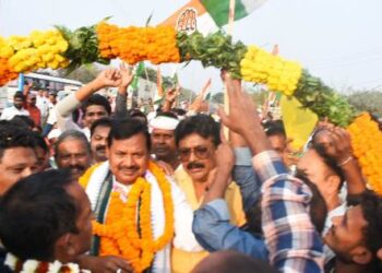 ପ୍ରଦେଶ କଂଗ୍ରେସ କମିଟିର ଭାରତ ଯୋଡୋ ଯାତ୍ରୀ ଦଳ କୁ ଭବ୍ୟ ସମ୍ବର୍ଦ୍ଧନା