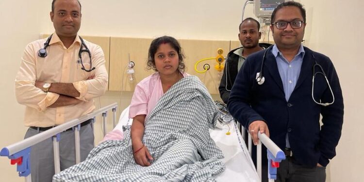 FIRST IN ODISHA : PFO DEVICE CLOSURE OF A YOUNG LADY WITH STROKE
