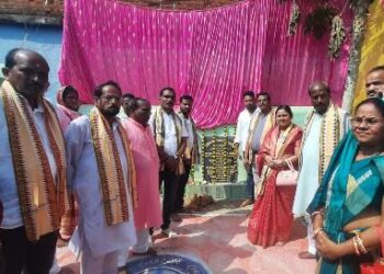 ସାଂସଦ ମହେଶ ସାହୁ ଙ୍କ ଦ୍ୱାରା ବିଭିନ୍ନ ପ୍ରକଳ୍ପ ର ଶିଳାନ୍ୟାସ ଓ ଉଦଘାଟନ