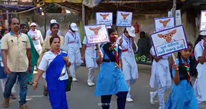 ରାଜ୍ୟ ପରିବହନ ବିଭାଗ ଦ୍ଵାରା ଶଡ଼କ ସୁରକ୍ଷା ସପ୍ତାହ 2023 ପାଳିତ