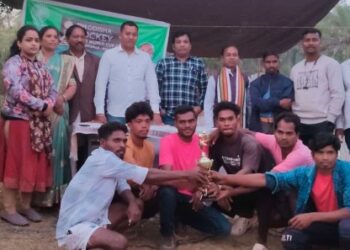 ଗଜପତି ଉତ୍ସବ ପାଳନ ଅବସରରେ : ଭଲିବଲ୍ ଟୁଣ୍ଣାମେଣ୍ଟ